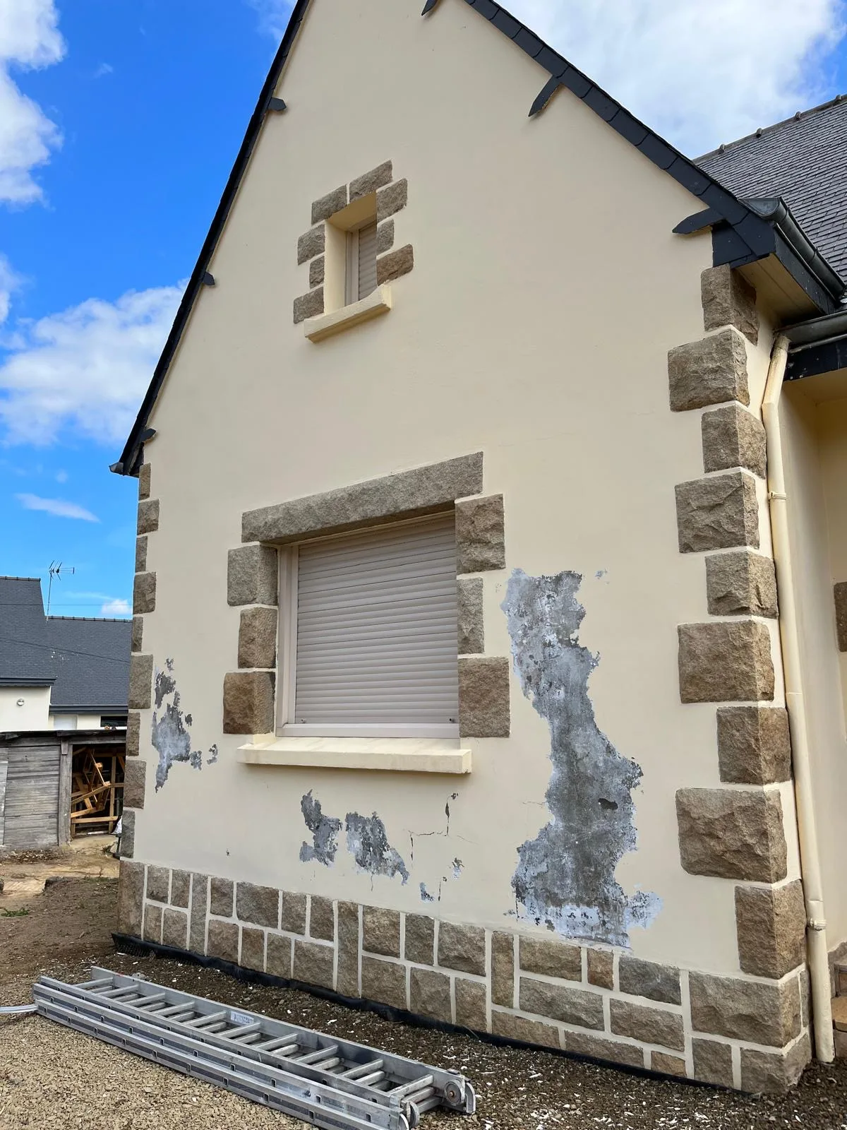 Façade avant travaux de peinture
